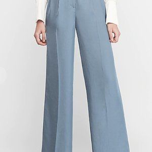 Express High Waisted Pleated Wide Leg Pant